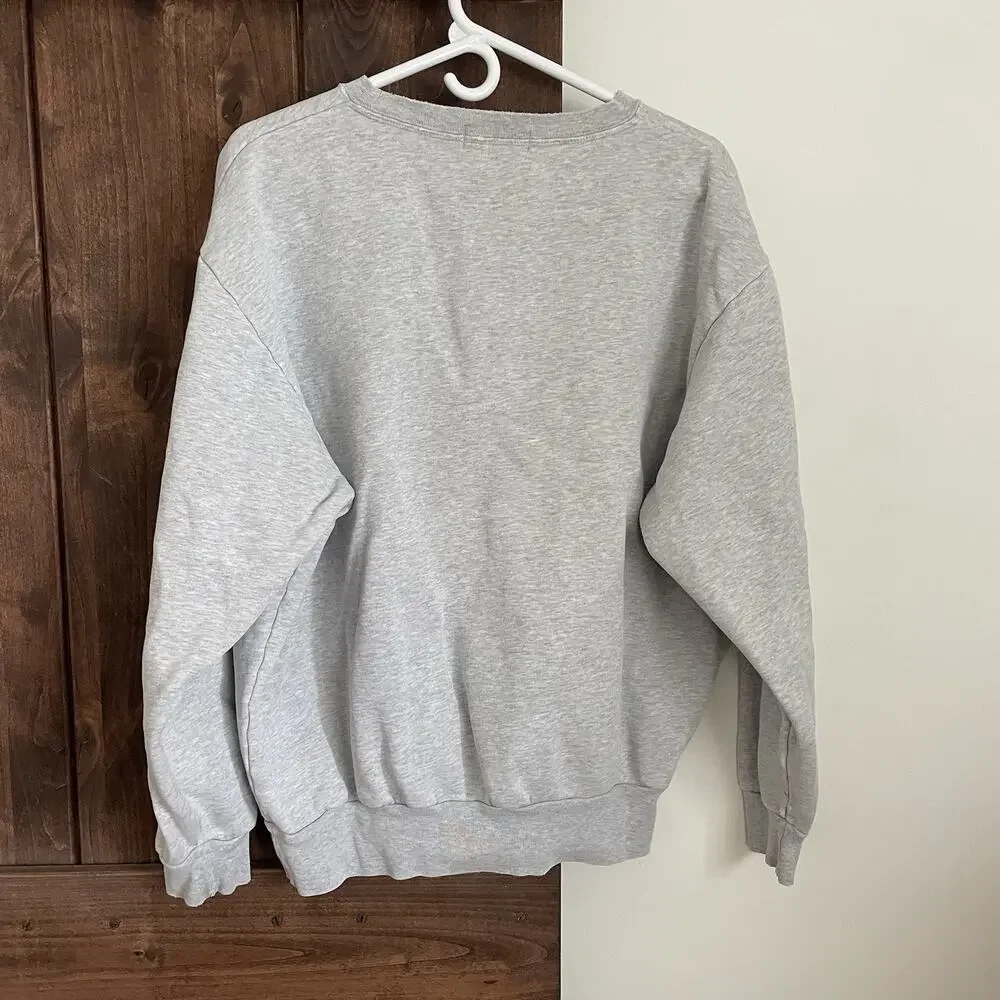 Vintage Polo Ralph Lauren Grey Sweatshirt Men’s Size Large Casual Y2K 90s**